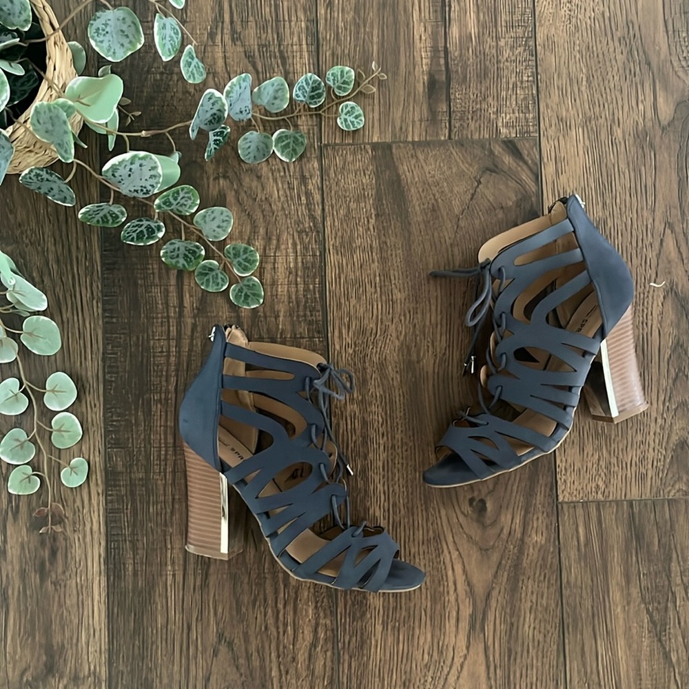 Call It Spring Tavernelle Block Heel Sandals In B… - image 1
